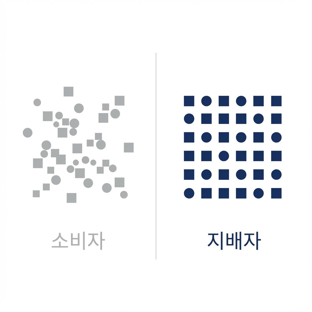 정보 소비자 vs 정보 지배자